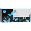 HP originál ink 676M9A, HP 738M, cyan, 300ml