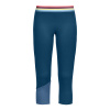 Ortovox pánské merino spodky Fleece Light Short Pants W | farba: petrol blue, veľkosť: L