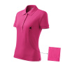 Polokošeľa dámska MALFINI® Cotton 213 purpurová veľ. 2XL