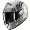 SHARK prilba RIDILL 2 ASSYA Silver/Anthracite/Yellow M