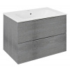 SAPHO CIRASA umývadlová skrinka 69,8x52x46cm, dub strieborný CR701-1111