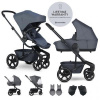 EASYWALKER Set XL kočík kombinovaný Harvey NXT s príslušenstvom Deep Blue