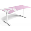 AROZZI ARENA Gaming Desk White Pink ARENA-WHITE-PINK