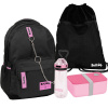 Školská školská taška pre dievčatá až do baletu 1. triedy (Cleo & Frank Sports Travel Bag Dog)