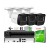 Hilook by Hikvision Sada na IP monitorovanie 4MP, 3 IP kamery, 4-kanálový PoE rekordér - HiLook od Hikvision