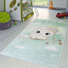 Bogdywan Care Anti -slip Bambino Owl 140 x 200 cm (Anti -slip Detská koberec sovy 140x200cm)