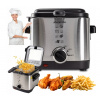 Tradičná fritéza Kamille KM-6812 900 W 1,5 l