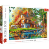 Puzzle Mlyn pri rieke 500 dielikov