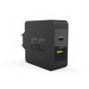 Green Cell Charger USB-C 45W PD with cable USB-C and extra USB port for Asus ZenBook, HP Spectre, HP Envy x2 and others CHAR10