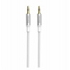 SWISSTEN AUDIO KABEL TEXTILE JACK (samec) / JACK (samec) 1,5 M BÍLÝ 73501216 Swissten