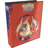 Ultra PRO Pokémon TCG: Mega Charizard X & Y - krúžkový album na stránky A4 na 180 kariet