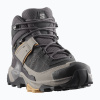 SALOMON Dámske turistické topánky X ULTRA 5 MID GTX nine iron/gull/soft clay - grey/purple Veľkosť EU: 40 2/3
