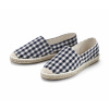Tchibo - Espadrilky - pre dámy - veľ. 38 - farba: modrá/s károvaným vzorom