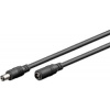 PremiumCord Prodlužovací kabel napájecího konektoru 5,5/2,1mm, délka: 3m cn-06