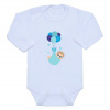 Dětské body Gama miminko chlapeček s balónky velikost 86 (Dětské body dlouhý rukáv Gama miminko chlapeček s balónky vel.86)