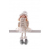 Postavička MagicHome Dievčatko v bielom, 33cm