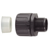 HellermannTyton 166-21604 HGL28-S-M25 hadicová spojka čierna M25 22.80 mm rovná 1 ks; 166-21604
