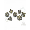 GlassStaff Kocky Drudaxizius Metal - RPG Dice Set (7 ks)