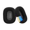 kwmobile 2x Headphone EarpPads for Apple AirPods Max / AirPods Max 2 Náhradní Ear Pads - Cooling Gel Headphone Ear kryts - černá