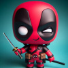 CUKROVÁ TLAČ jedlý obrázok na tortu Cukrová hmota Marvel Deadpool #1 + MENO