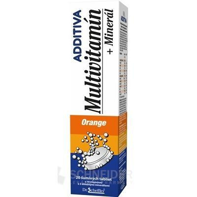 ADDITIVA MULTIVITAMÍN + Minerál, Orange tbl eff 1x20 ks