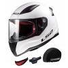 PRILBA NA MOTOCYKLE LS2 FF353 RAPID SOLID WHITE - 3XL (PRILBA NA MOTOCYKLE LS2 FF353 RAPID SOLID WHITE - 3XL)