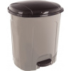 Orion Kôš odp. UH s pedálom 21 l kávovo hnedá