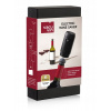 Elektrický otvárač na fľaše Vacu Vin Electric Wine Opener - čierny