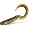 5ks - Gumová Nástraha Delphin TwistaX Eeltail UVs 15cm MudGold