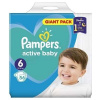 Pampers Active Baby 6 Detské plienky (13-18 kg) Giant Pack 56 jednorazových plienok