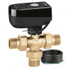 CALEFFI Motorizovaný trojcestný guľový prepínací ventil, G 3/4