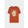Marvel - I am Groot - Men's Short Sleeved Regular Fit T-shirt Velikost: 2XL, Barva: Brown