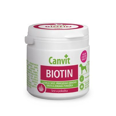 Canvit Biotin pre psov do 25kg 100g
