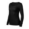 Malfini Premium MERINO RISE LS 160 Tričko dámske Čierna, L