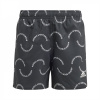 adidas Sportswear Wave Print CLX Swim Shorts Junior Black/White 13-14 Years