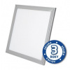 LED světelný panel, 40W, 60x60cm, 2900lm, 4000K, stříbrný rám (neutrální bílá)