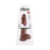 Dildo King Cock s baterkami Pipedream10 Hnedé