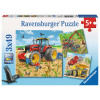 Ravensburger Velké pracovní stroje 3 x 49 dielov