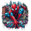 CUKROVÁ TLAČ Jedlý obrázok na tortu SPIDERMAN AVENGERS + POSTAVY TEXT 132