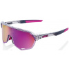 100% S2 - Polished Translucent Grey - Purple Multilayer Mirror Lens uni