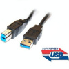 PremiumCord Kabel USB 3.0, AB, 9pin, 3m