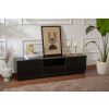 TV stolík Vanguard - Wood Black
