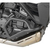 KAPPA KN1196B padacie rámy motora HONDA NT 1100 22-24, čierne