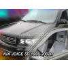 Deflektory predné pre KIA Joice, 1999-02
