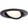 Paulmann Zápustné svítidlo NOVA LED PLUS DIM výklopné GU10 max.35W 93mm IP65 230V matná černá / hliník