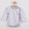 Dojčenská košieľka New Baby Classic II sivá s hviezdičkami - 68 (4-6m)
