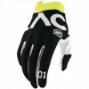 100 % RUKAVICE CROSS/ENDURO RACR ITRACK ČIERNE / BIELE / ŽLTÉ ROZ.XL