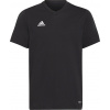 adidas teamwear Detský futbalový dres adidas Entrada 22 Tee čierny HC0443 Veľkosť: 116 cm