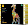 Drevené puzzle set Žirafa