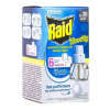 Raid Family elektrický odparovač tekutý proti komárom náhradná náplň 30 nocí 21 ml
